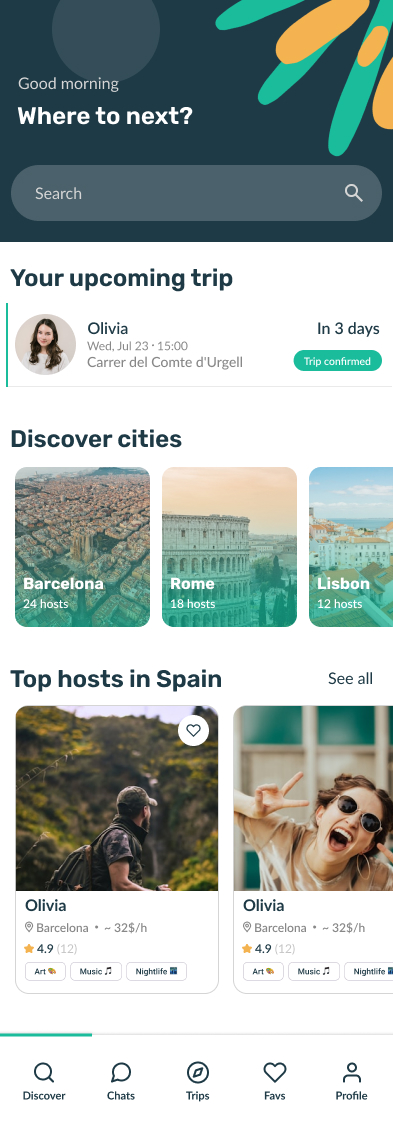 Trovi app — discover local hosts
