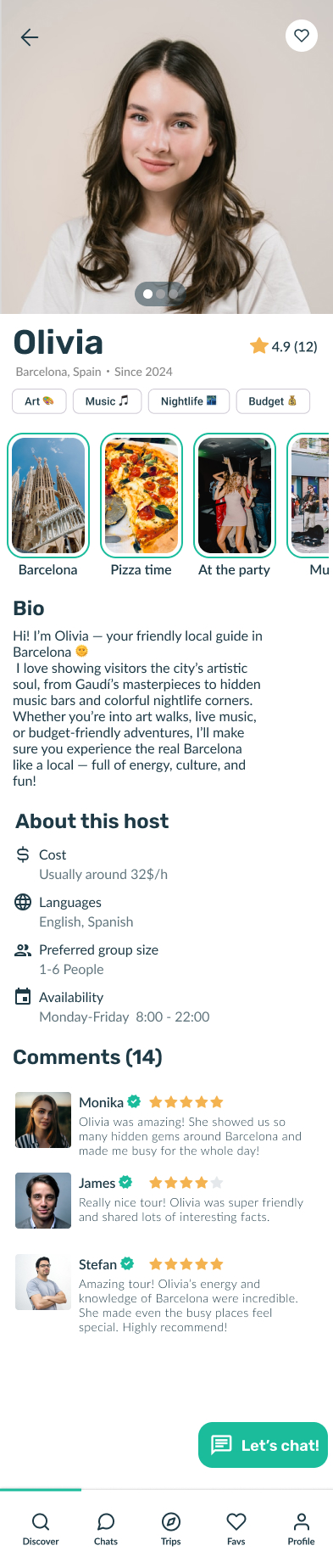 Host profile